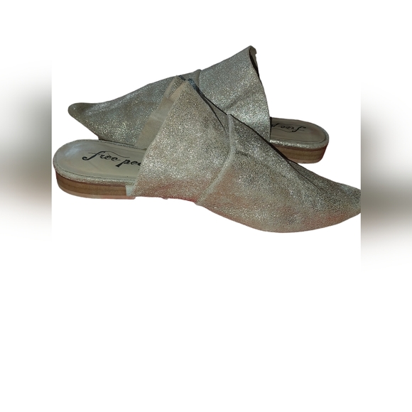 FREE PEOPLE Sienna Ruffle Mule Size US 10 EU 41 - Picture 7 of 13